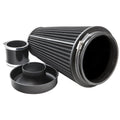 Ramair Pleated 76mm (3inch) ID Neck XLarge Cone Air Filter with Velocity Stack and Coupling