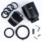 ProMax Large Universal Foam Rubber Neck Air Filter in Enclosed Airbox With Reducing Rings
