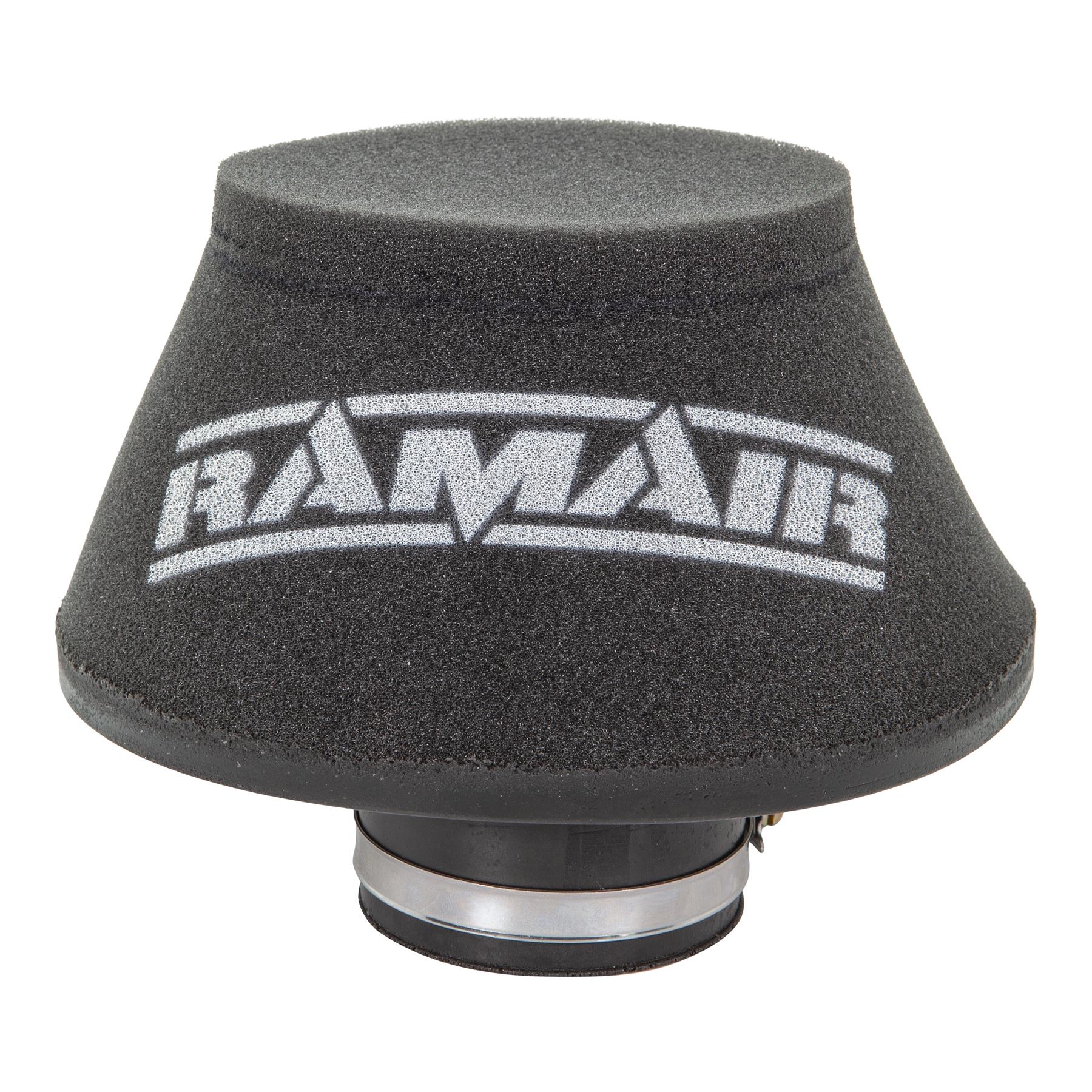 Ramair Foam Offset 51mm (2inch) ID Neck Polymer Base Neck Cone Air Filter