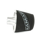 Ramair Foam Jet Stream Large Cone Air Filter 70mm (2.75inch) OD Silver