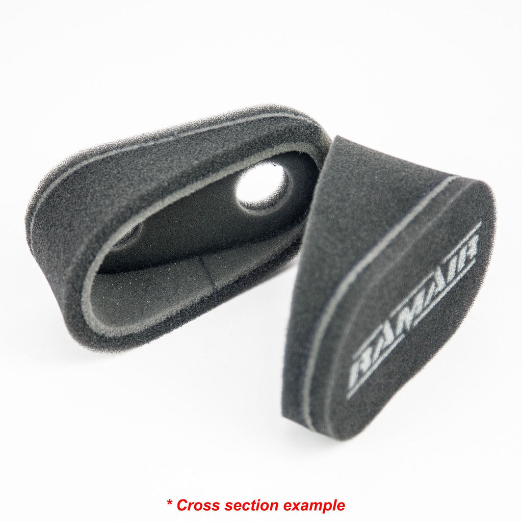Carb Sock Foam Air Filters Caged 2x 115mm - Tall