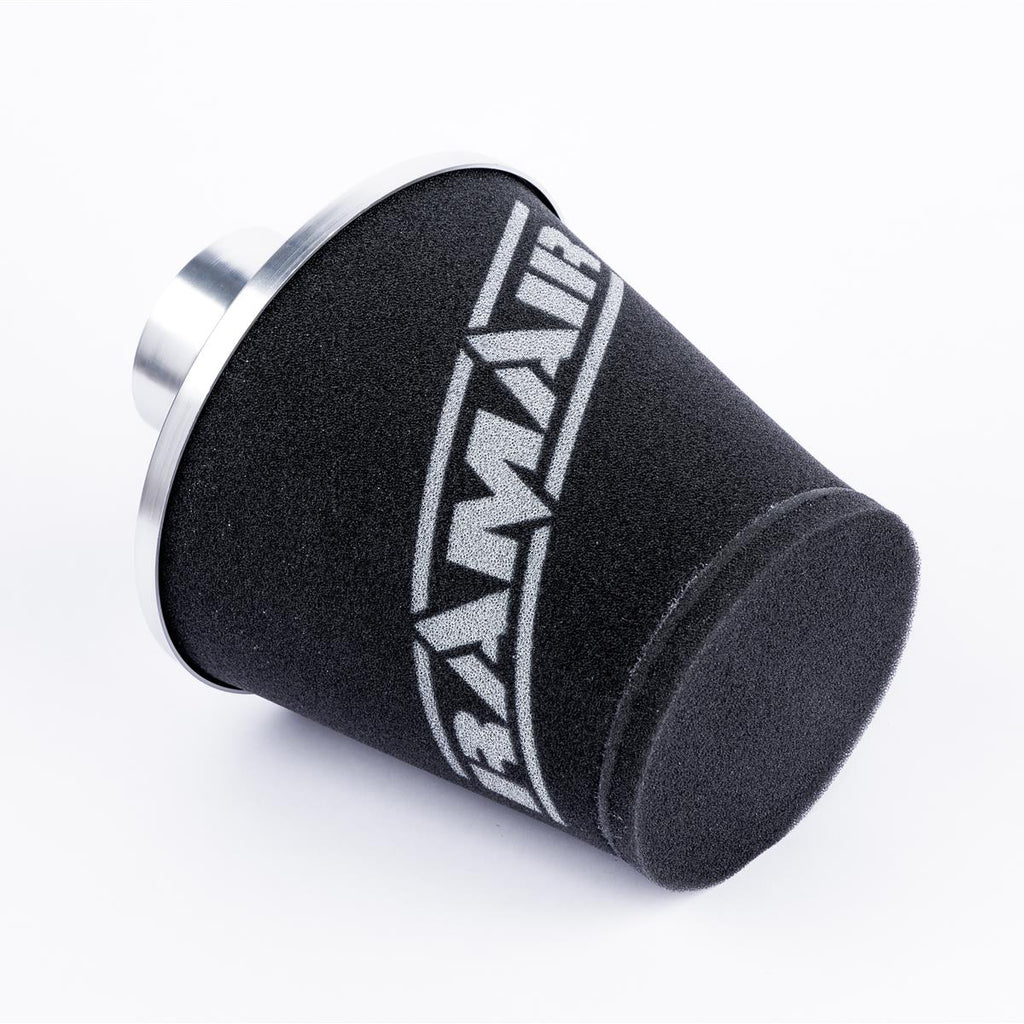 Ramair Foam Jet Stream Medium Cone Air Filter 80mm (3.1inch) OD Silver