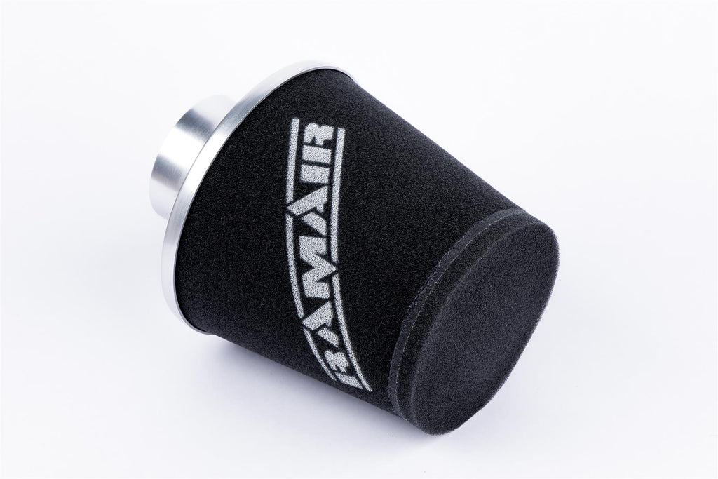 Ramair Foam Performance Universal Cone Small Intake Filter Coupler - 80mm (3.1inch) Silver