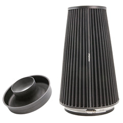 Ramair Pleated Universal XL Cone Air Filter Intake with Velocity Stack 102mm (4inch) OD