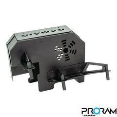 Performance Pleated Induction Kit for MK2 Focus ST with ECU Holder - Orange Hoses