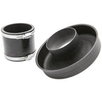 Aluminium Velocity Stack wit Silicone Coupler and Clamps 102mm (4inch)