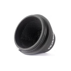 Ramair 90mm (3.5inch) ID Neck Medium Cone Air Filter with Velocity Stack and Coupling