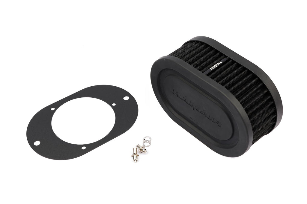Pleated Carburettor Air Filter Baseplate to fit Weber 23/32 TLD 65mm Int Height