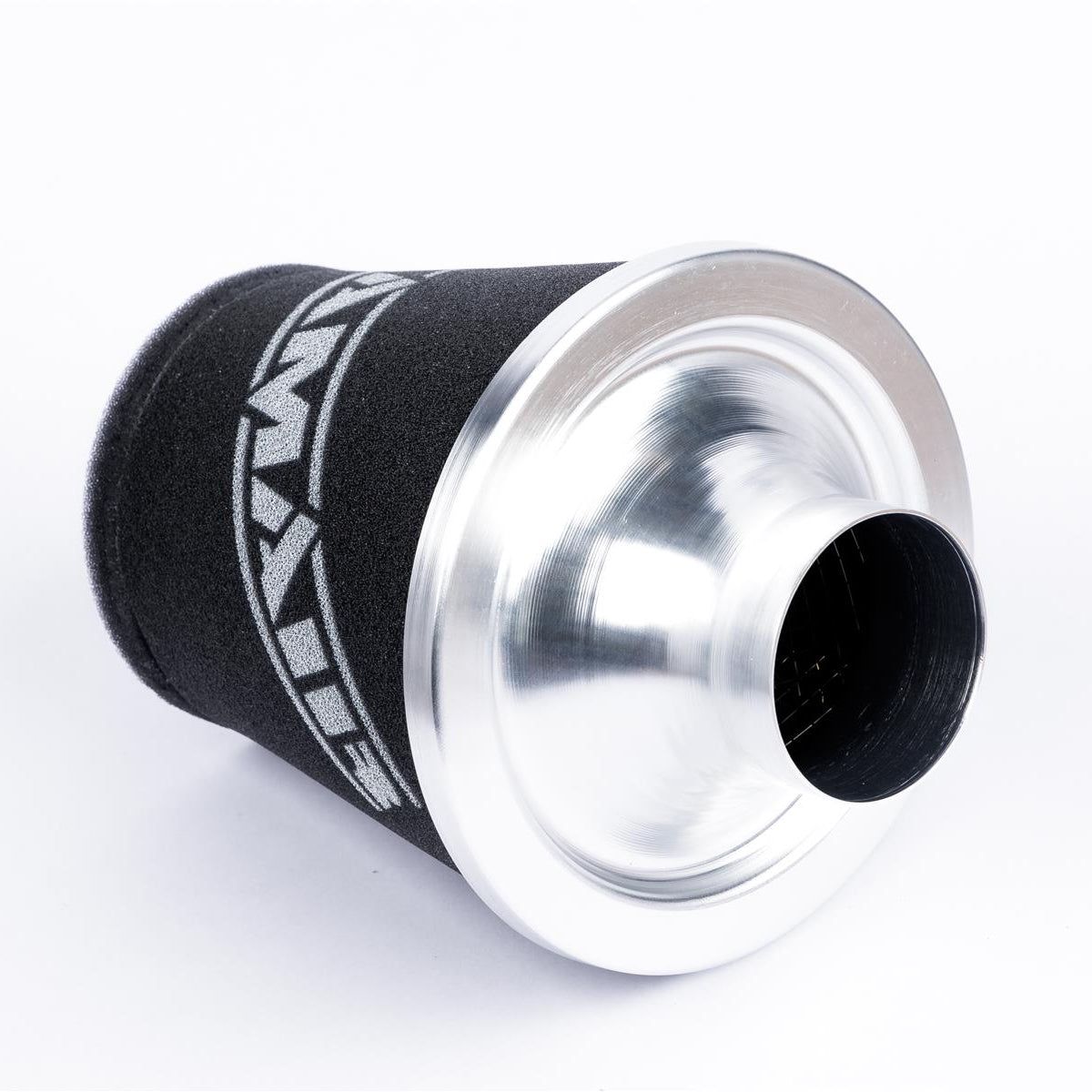 Ramair Foam Jet Stream Medium Cone Air Filter 70mm (2.75inch) OD Silver with Silicone Coupling