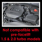 Performance Pleated Induction Kit for F56 Mini Cooper 1.5T & Cooper S 2.0T - Rect MAF