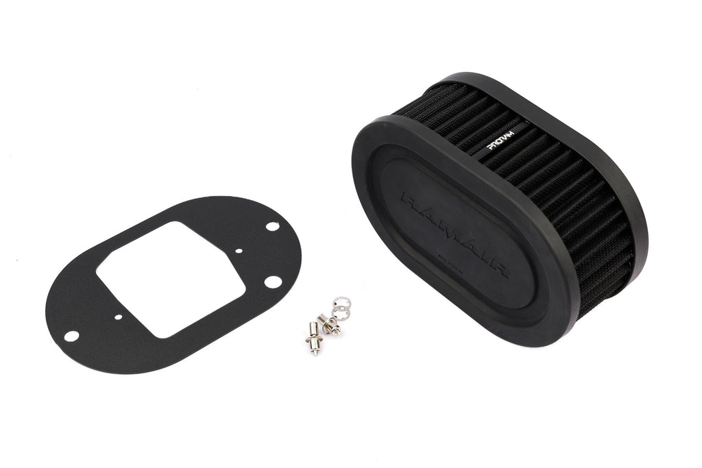 Pleated Carburettor Air Filter Baseplate to fit Weber 32/34 DFT 65mm Int Height