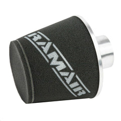 Ramair Large Foam Filter Aluminium Base 80mm (3.1inch) OD SIlver