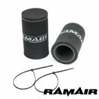 2x Single Inlet Motorcycle Carb Sock Foam Air Filter 165mm