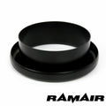 100mm Black Trumpet End Cap