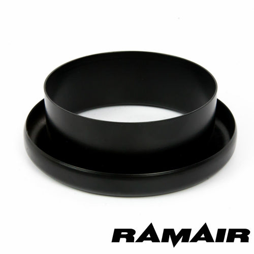 100mm Black Trumpet End Cap