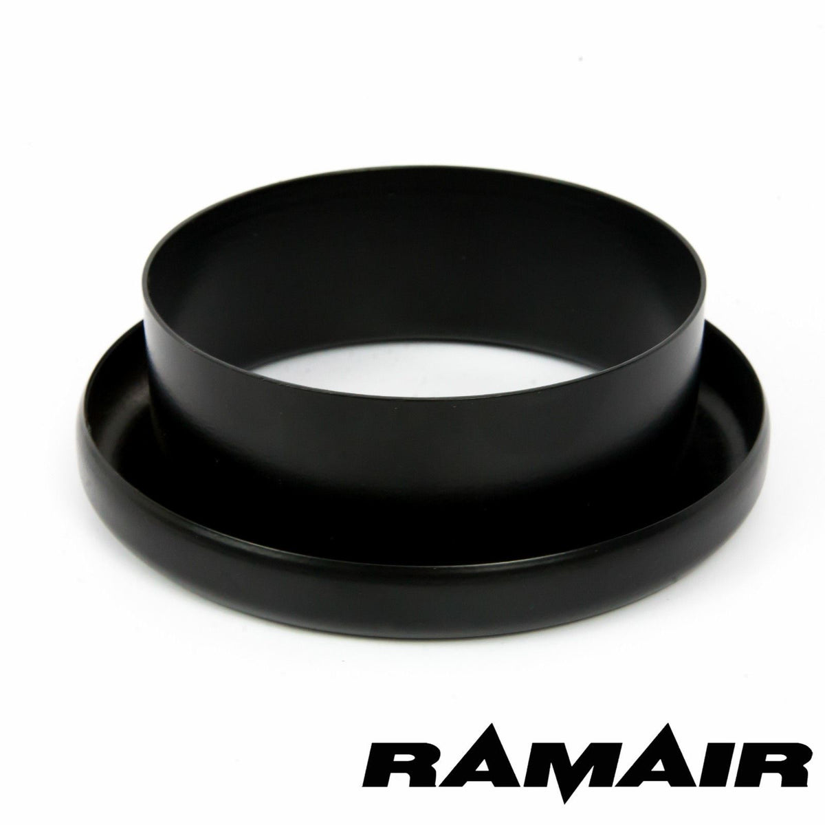 100mm Black Trumpet End Cap