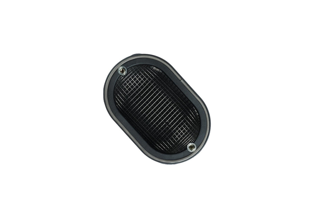 Domed Carb Air Filter & Blank Baseplate - 100mm Internal Height
