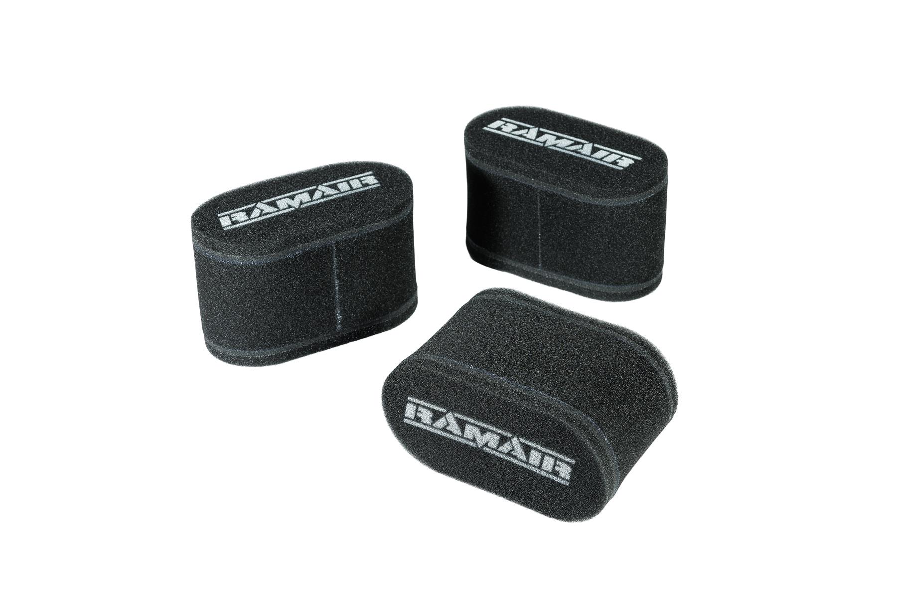 Carb Sock Foam Air Filters 3x 115mm - Tall