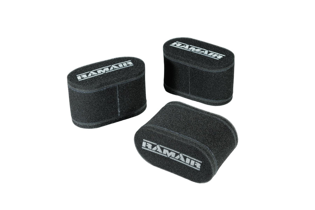 Carb Sock Foam Air Filters 3x 115mm - Tall
