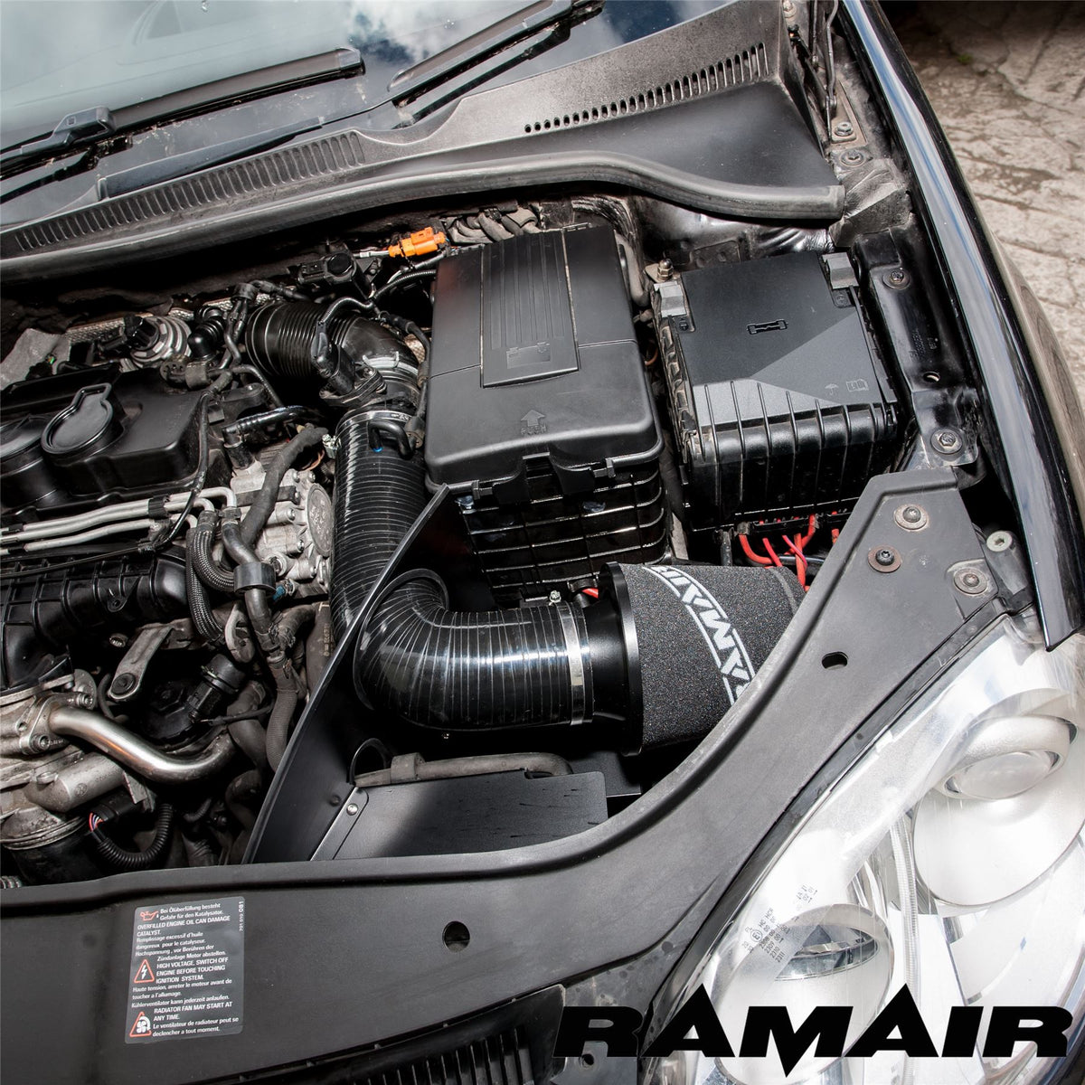 Performance Foam Induction Kit for MK5/MK6 Golf 1.9/2.0 TDI