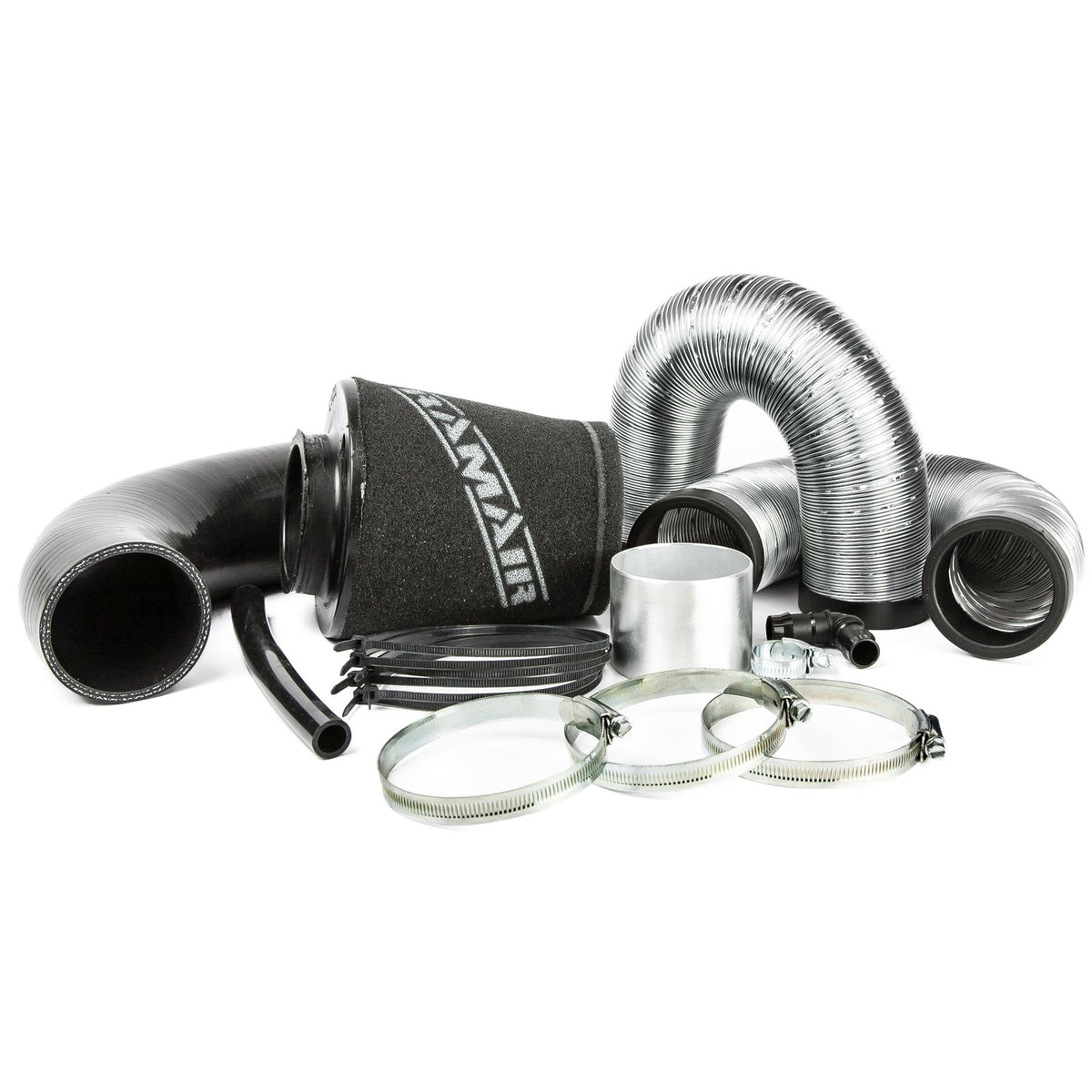 Performance Foam Induction Kit for Peugeot 106 GTi & Saxo VTS - Black Hoses