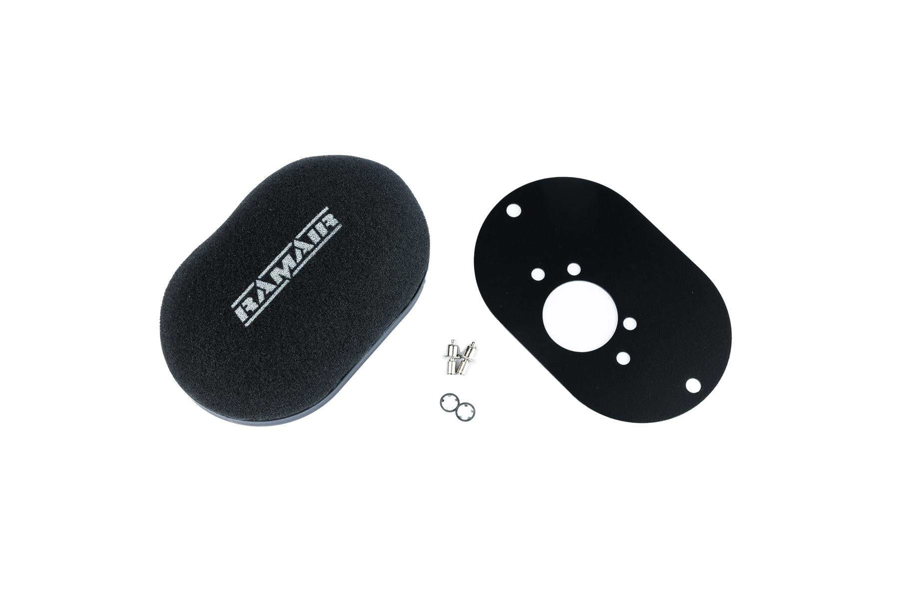 Domed Carb Air Filter & Baseplate to fit SU HIF6, HIF44 1.7in - 40mm Internal Height
