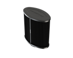Ramair 2.7" (70mm) ID Rubber Neck Pleated Universal Oval Filter