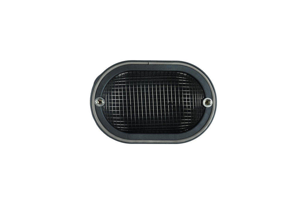 Domed Carb Air Filter & Blank Baseplate - 100mm Internal Height