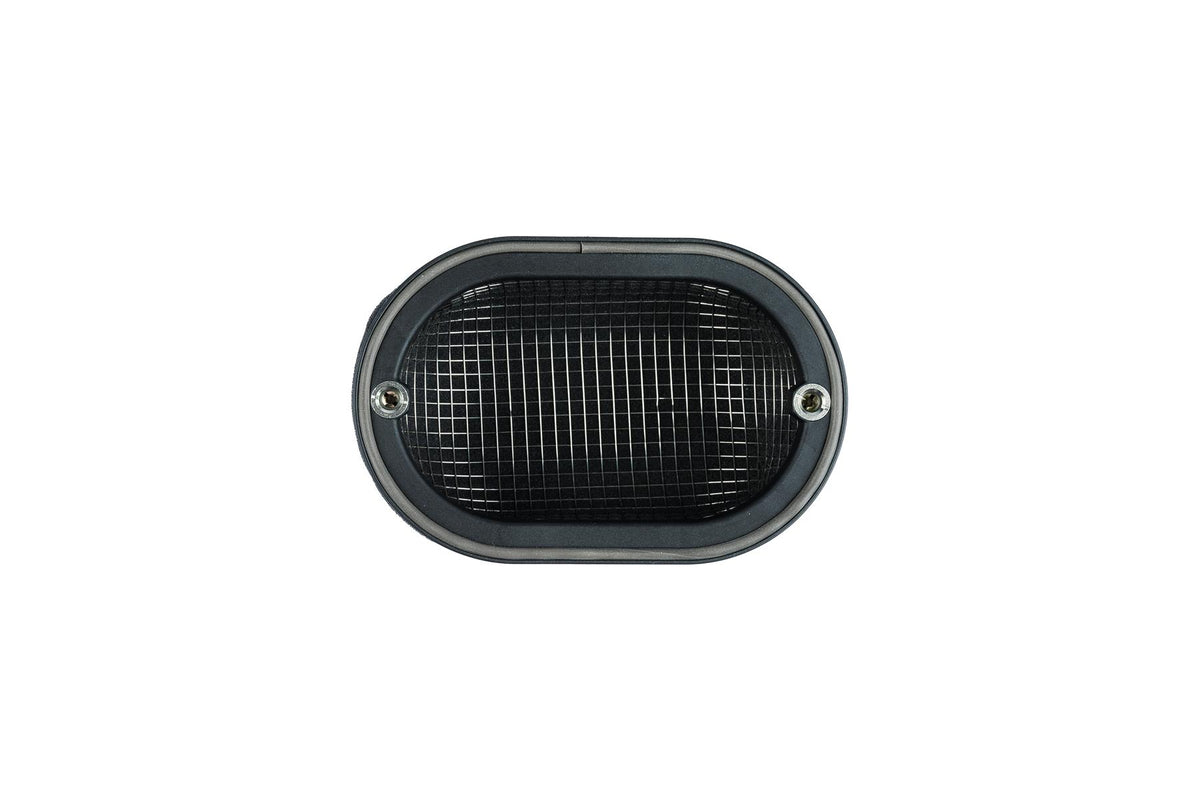 Domed Carb Air Filter & Blank Baseplate - 100mm Internal Height