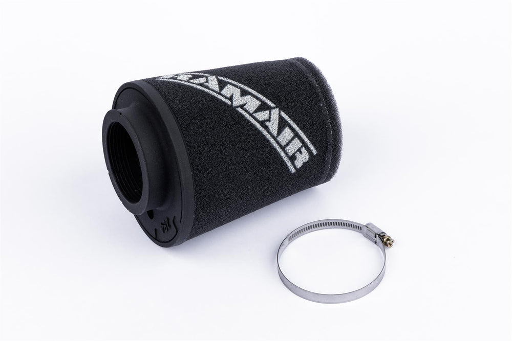 Ramair Foam Offset 63mm (2.5inch) ID Neck Polymer Base Neck Cone Air Filter