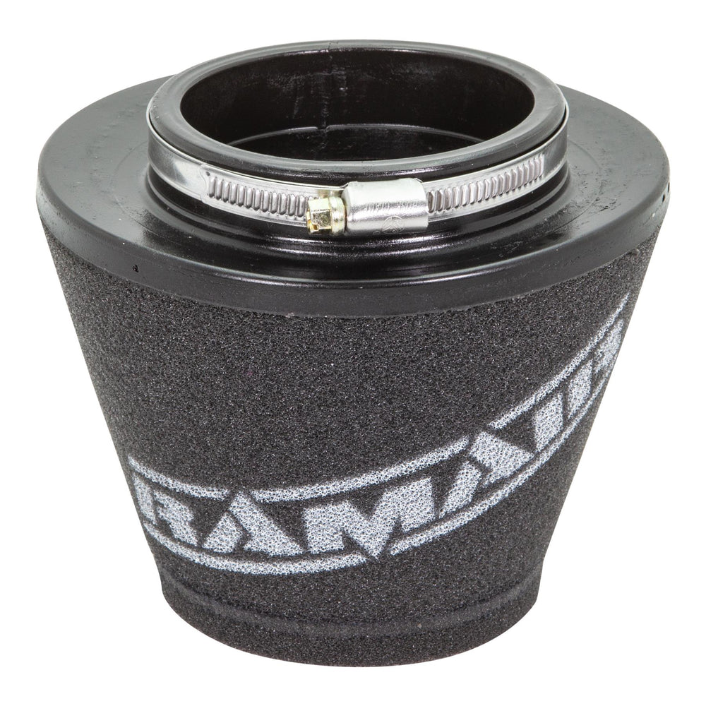 Ramair Foam Universal Cone Intake Rubber Neck Air Filter 80mm (3.1inch) ID Breather Holes