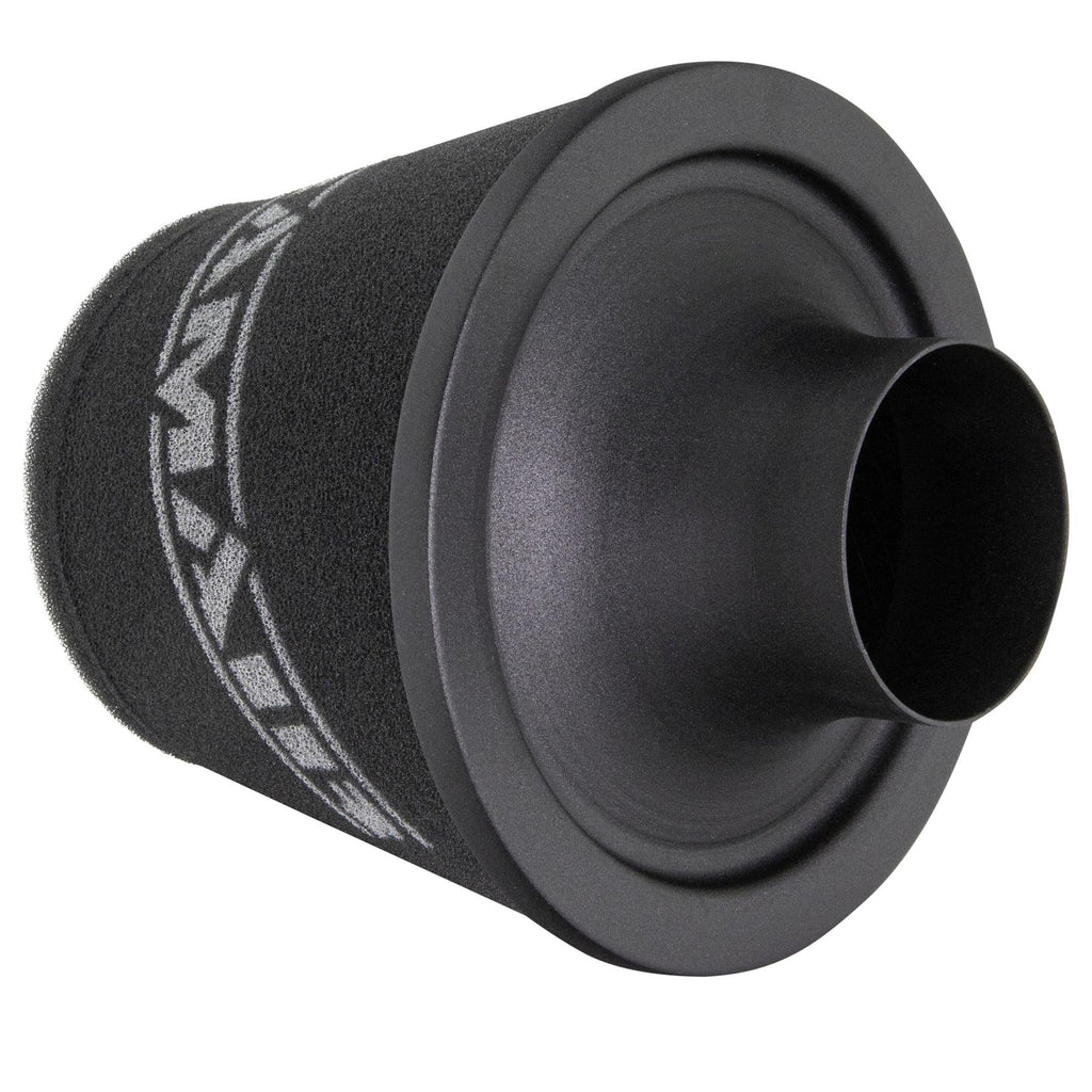 Ramair Large Foam Filter Aluminium Base 80mm (3.1inch) OD Black