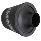 Ramair Large Foam Filter Aluminium Base 80mm (3.1inch) OD Black