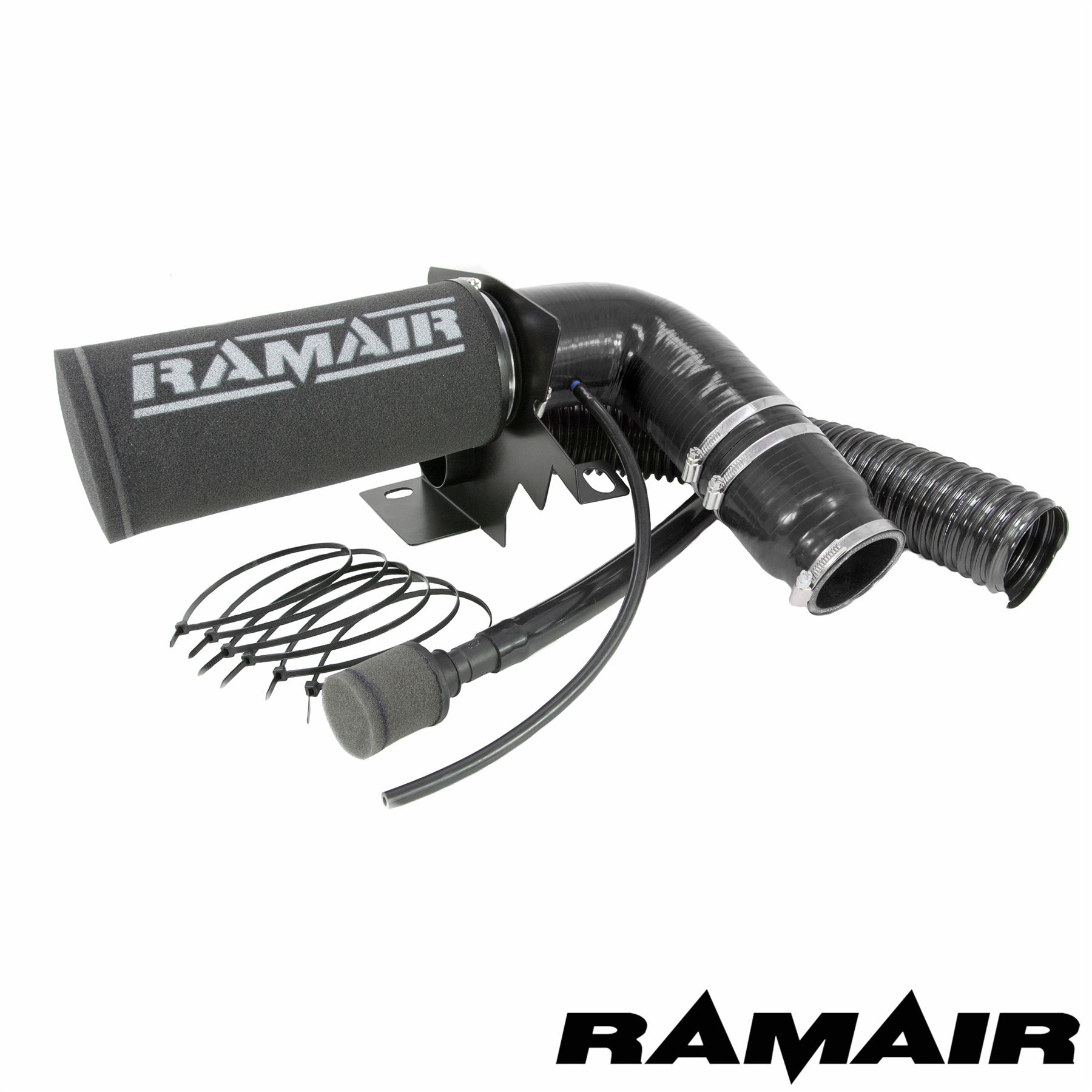 Performance Foam Induction Kit for 1.2 THP & VTI Citroen & Peugeot - Black Hose