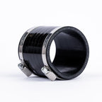 Ramair Medium Foam Filter Aluminium Base 90mm (3.5inch) OD Silver with Silicone Coupler