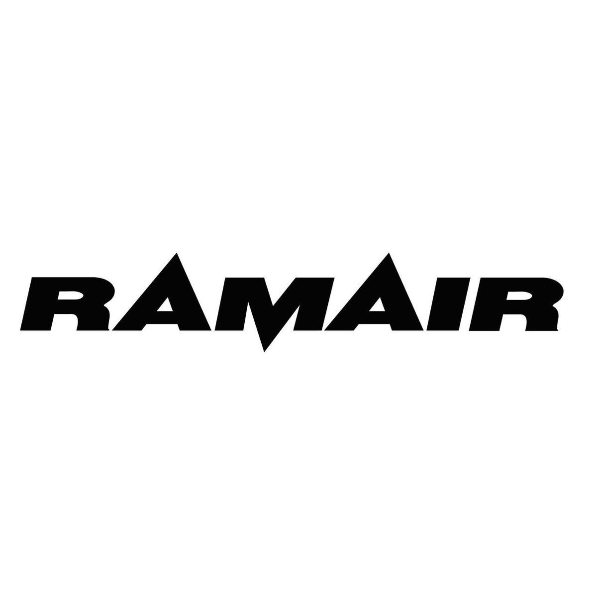 Ramair 500mm klistermærke sort