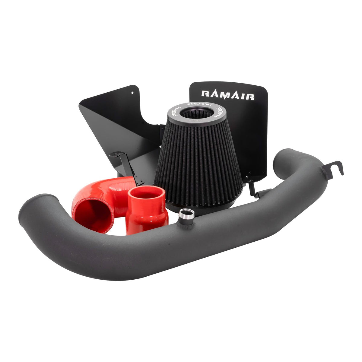 Performance Pleated Induction Kit for 2.3 Ecoboost MK3 Ford Focus RS - Red Hose
