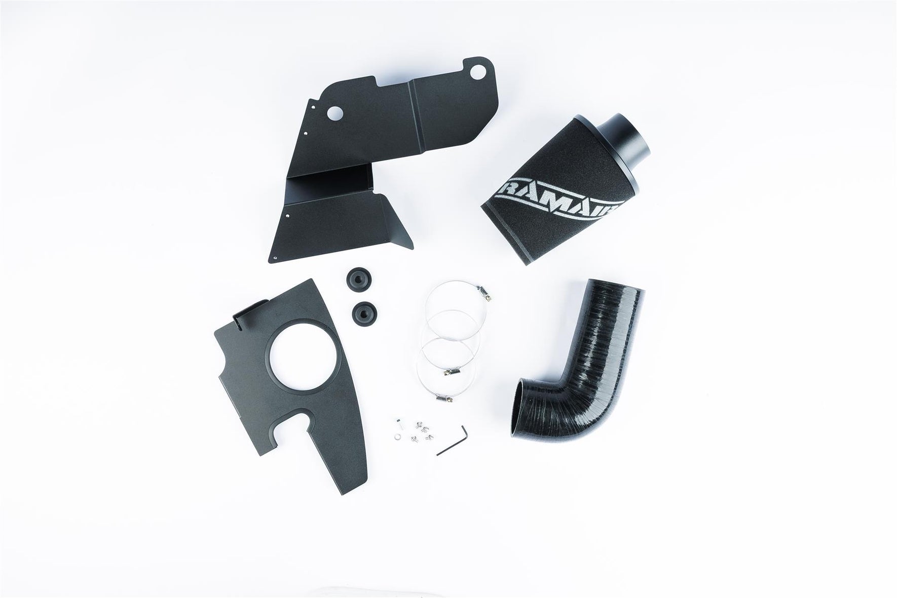ROSSO RAMAIR FILTRO Aria Aspirazione Kit Induzione per VW Golf MK5 R32 ROSSO RAMAIR FILTRO Aria Aspirazione Kit Induzione per VW Golf MK5 R32