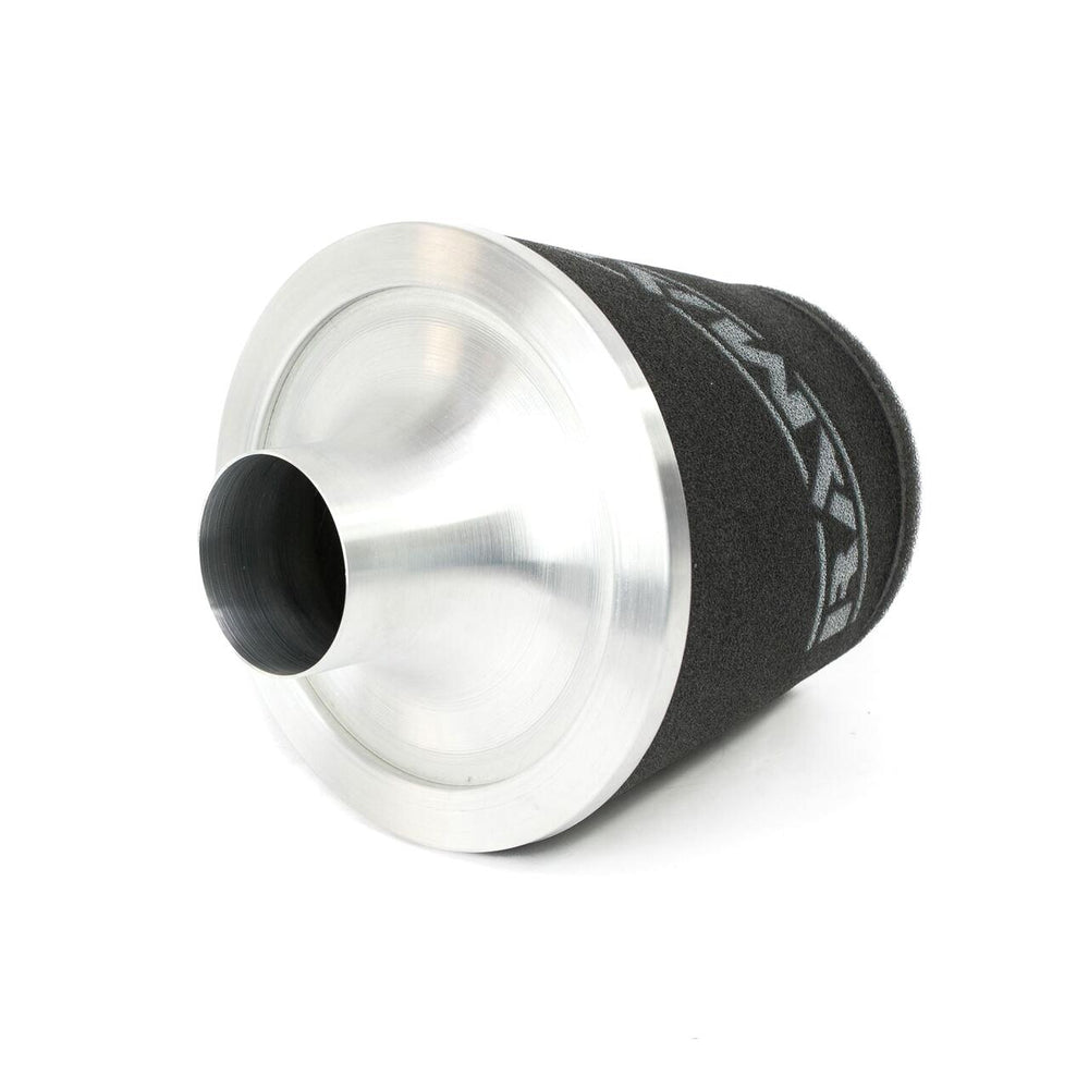 Ramair Foam Jet Stream Large Cone Air Filter 70mm (2.75inch) OD Silver