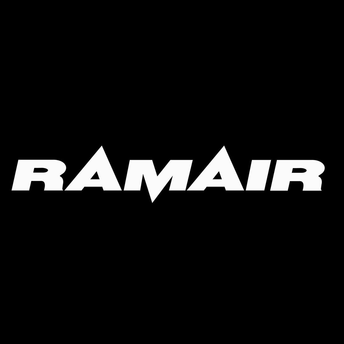 Ramair 500mm klistermærke sort