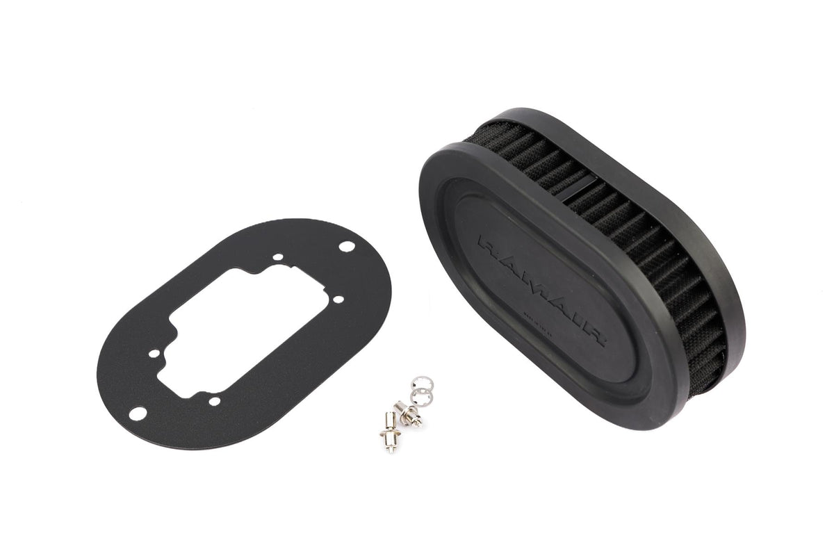 Pleated Carb Air Filter Baseplate to fit Weber 32/36 DGV/DGEV 38 DGAS/DGMS 40mm