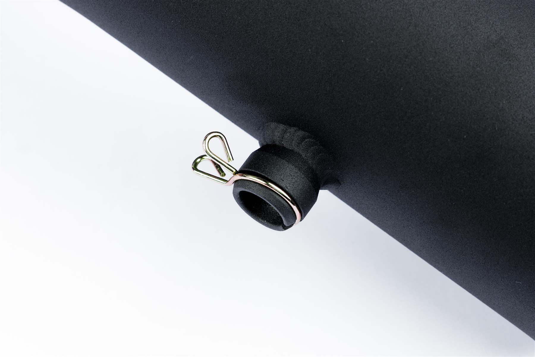 Performance Pleated Induction Kit for 2.3 Ecoboost Ford Mustang - Black Hose