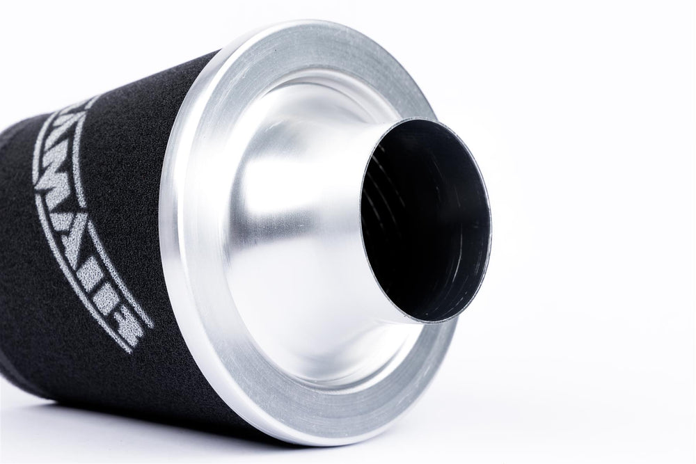 Ramair Small Foam Filter Aluminium Base 80mm (3.1inch) OD Silver