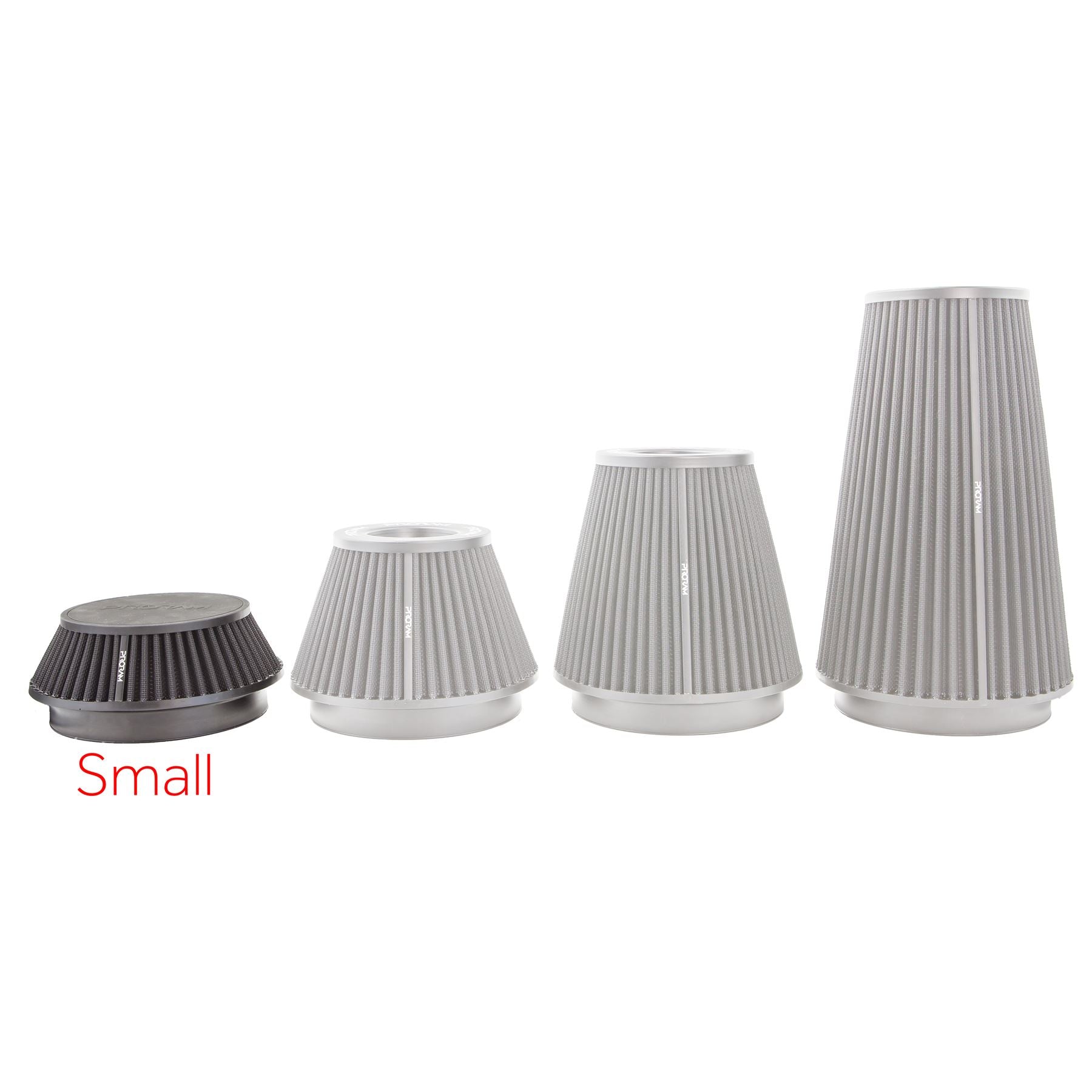 Ramair Pleated 70mm (2.75inch) OD Neck Small Cone Air Filter with Velocity Stack