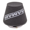 Ramair Foam Universal Cone Intake Rubber Neck Air Filter 80mm (3.1inch) ID Breather Holes