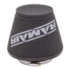 Ramair Foam Universal Cone Intake Rubber Neck Air Filter 80mm (3.1inch) ID Breather Holes