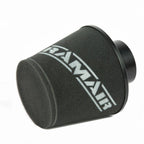 Ramair Large Foam Filter Aluminium Base 100mm (3.9inch) OD Black