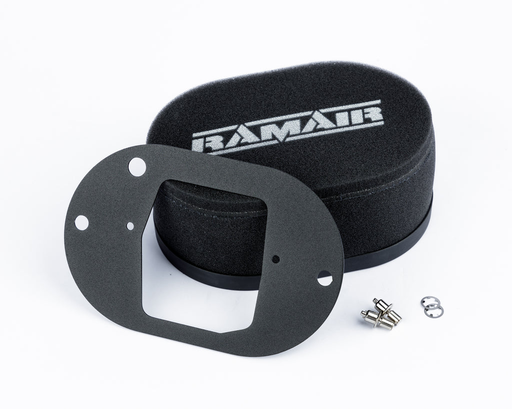Filtro de aire de espuma para carburador con base, para Weber 32/34 DFT - 65 mm de altura interna