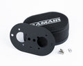 Filtro de aire de espuma para carburador con placa base para Weber 40 IDF - Altura interna de 40 mm