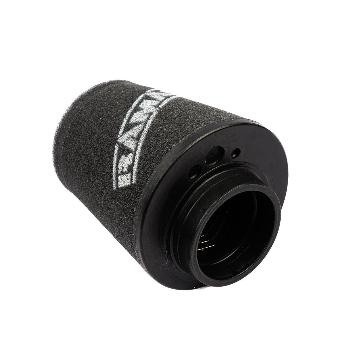 Filtro de aire Ramair de espuma universal cónico, cuello de goma desplazado, 70 mm (2,75 pulgadas) de DI